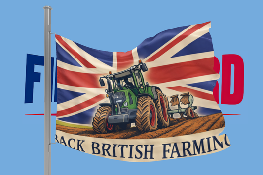 Back British farming flag