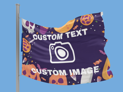 Custom Halloween Flag