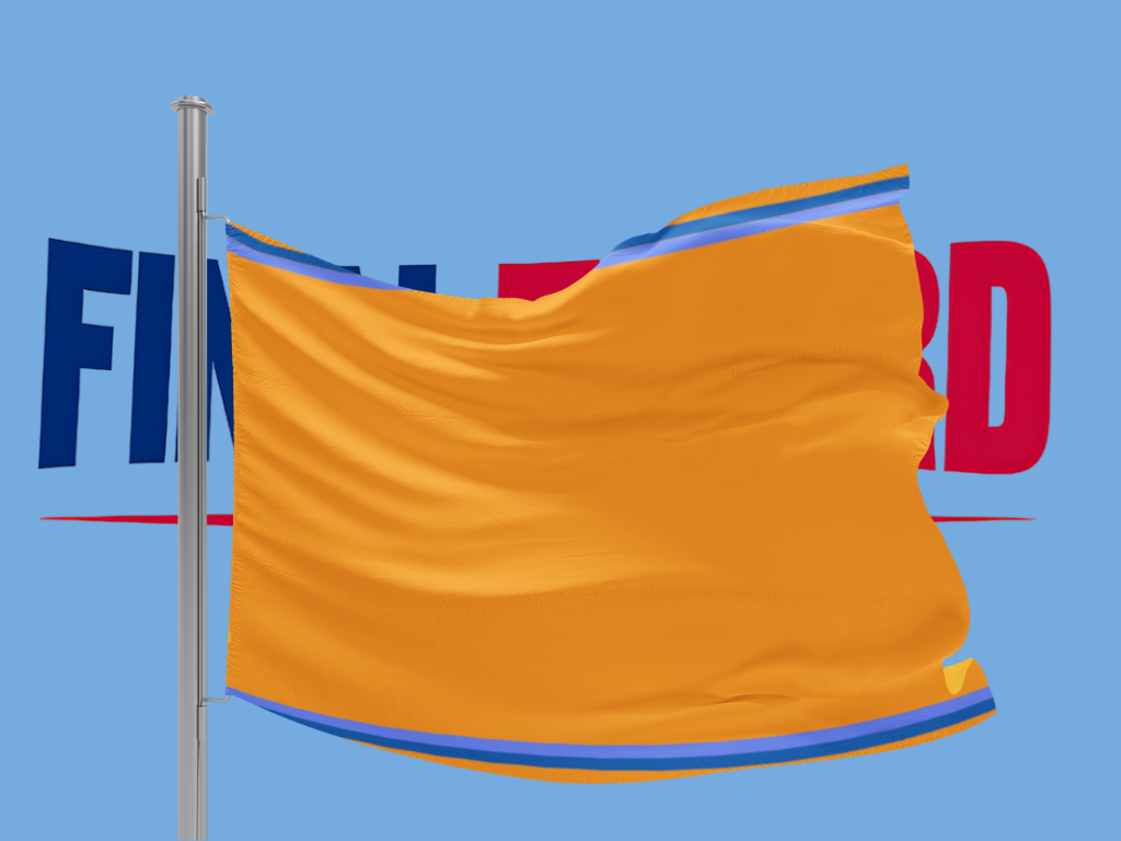 Custom Mclaren flag