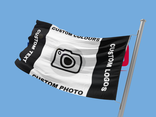 Customisable football flag