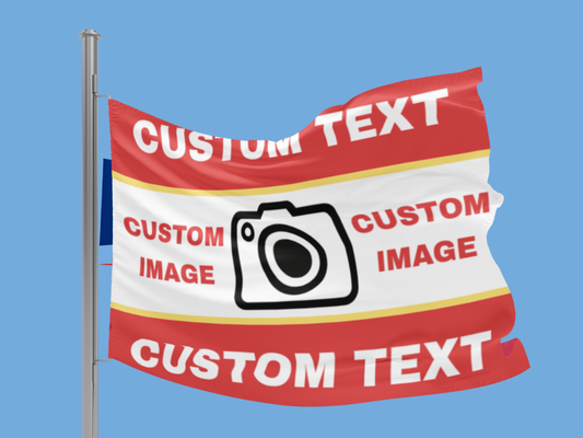Fully customisable Arsenal FC  flag