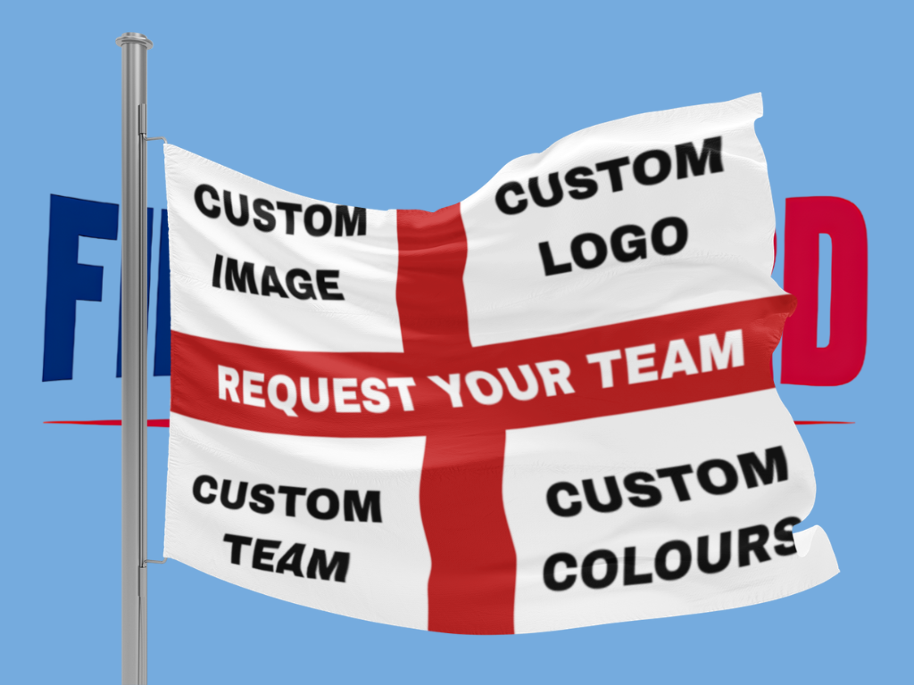 Fully customisable England flag