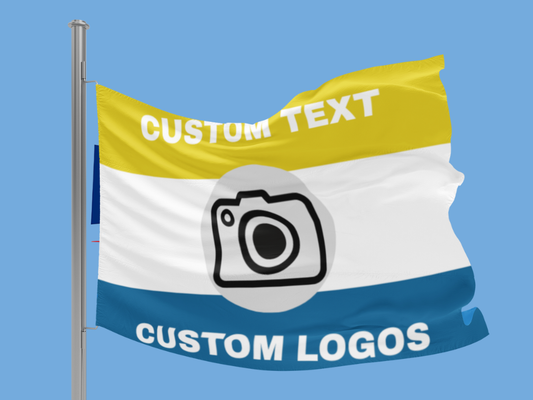 Fully customisable Leeds united flag