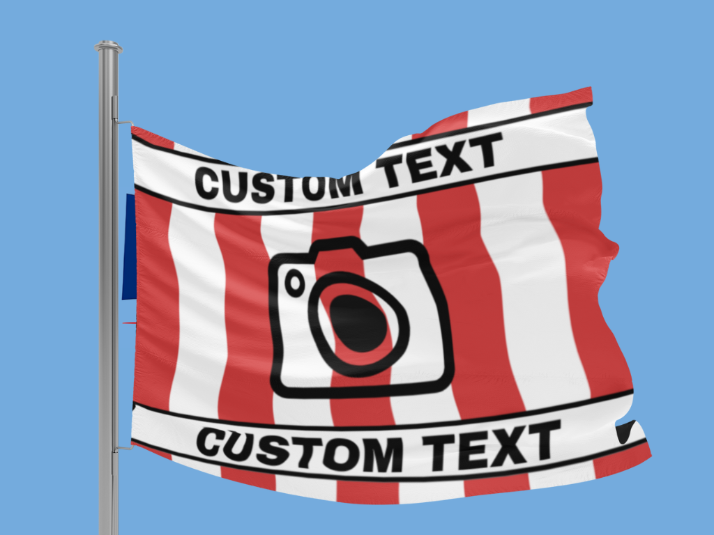 Fully customisable Nottingham Forest flag
