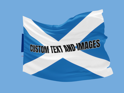 Fully customisable Scotland flag