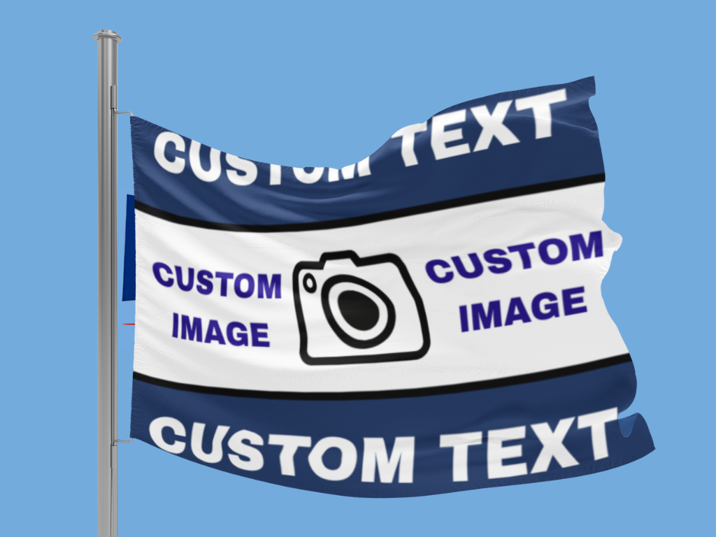 Fully customisable Tottenham Hot Spur flag