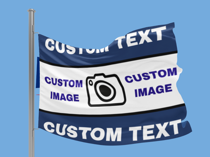Fully customisable Tottenham Hot Spur flag