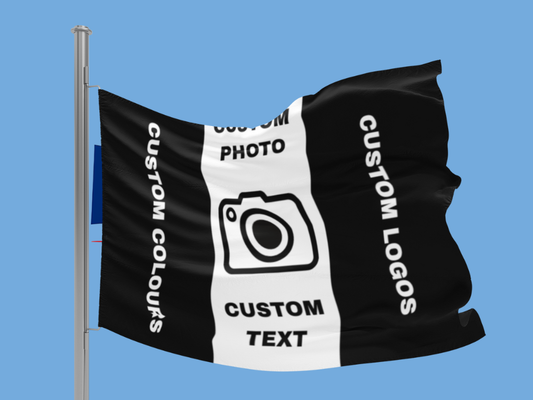 Fully customisable football flag