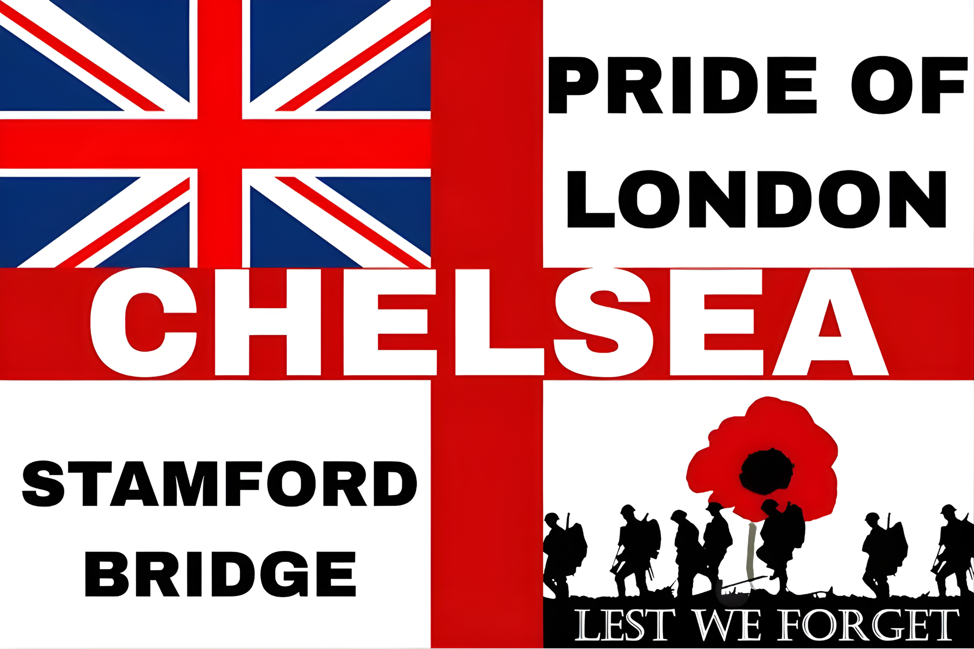 England/Union Jack Flag - Fully Customisable Flag