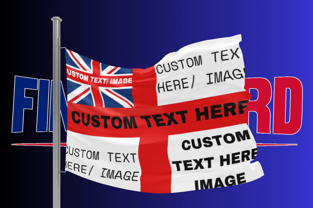 England/Union Jack Flag - Fully Customisable Flag