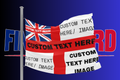 England/Union Jack Flag - Fully Customisable Flag