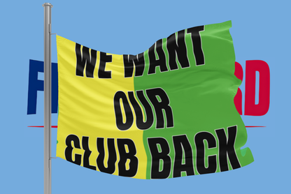 Manchester Glazers out Flag