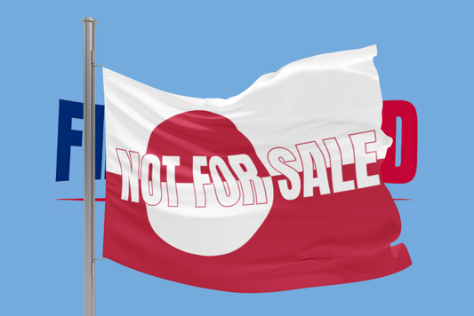 Not for sale Greenland flag