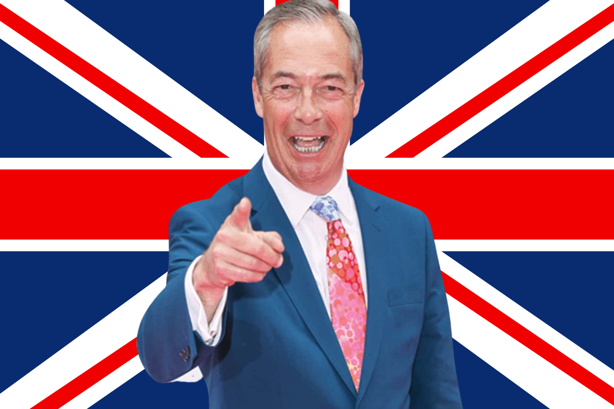 Personalised Reform UK Flag Flag - Fully Customisable