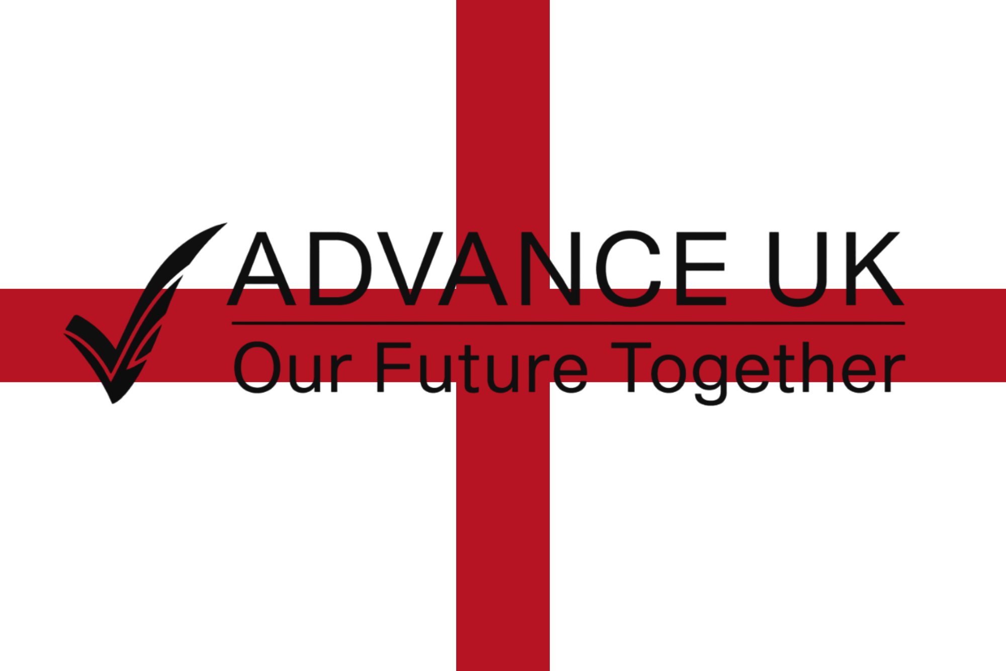 Personalised Advance UK Flag - Fully Customisable