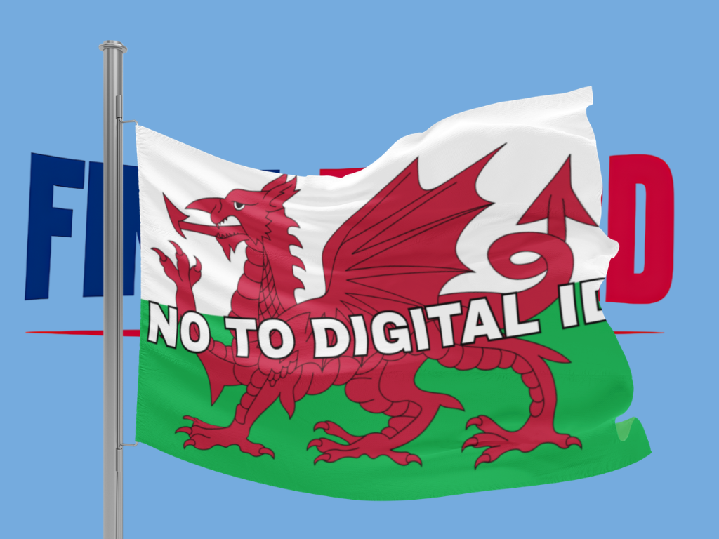 Wales No TO Digital ID flag