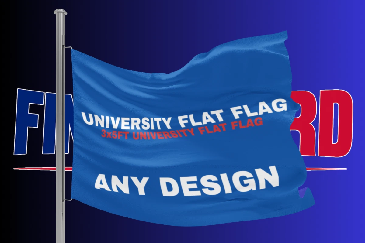 Custom University Flag - Fully Customisable