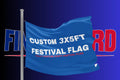 Personalised Festival Flag - Fully Customisable