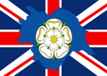 Yorkshire Union Jack Flag - Fully Customisable